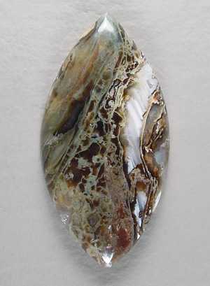 horse canyon agate cab